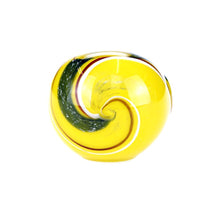 Load image into Gallery viewer, Yellow Peril Glass Spoon Pipe