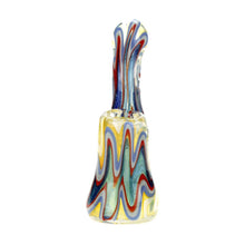 Load image into Gallery viewer, Blue Spectrum Dichroic Glass Bubbler