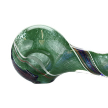 Load image into Gallery viewer, Irish Eyes Glass Spoon Pipe