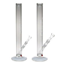 Load image into Gallery viewer, Glass Bong Clear Contoured Tube