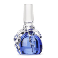 Load image into Gallery viewer, Claw Slide Bowl Coloured Glass 14.5mm