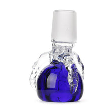 Load image into Gallery viewer, Claw Slide Bowl Coloured Glass 18.8mm