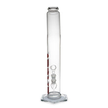 Load image into Gallery viewer, Bent Neck High Clear Cylinder Bong
