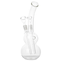 Load image into Gallery viewer, Glass Bong Double Bowl