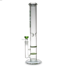 Load image into Gallery viewer, Straight Tube Bong with Fixed Inline and Honeycomb Perc