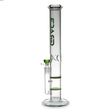 Load image into Gallery viewer, Straight Tube Bong with Fixed Inline and Honeycomb Perc