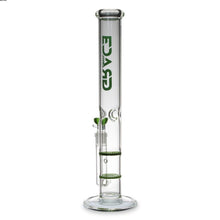 Load image into Gallery viewer, Straight Tube Bong with Fixed Inline and Honeycomb Perc