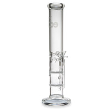 Load image into Gallery viewer, Straight Tube Bong with Ice Notch Clear