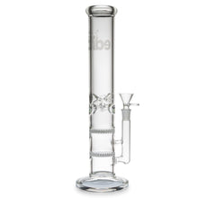 Load image into Gallery viewer, Straight Tube Bong with Ice Notch Clear