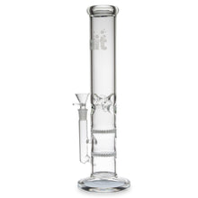 Load image into Gallery viewer, Straight Tube Bong with Ice Notch Clear