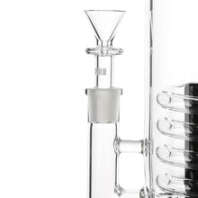 Load image into Gallery viewer, 12" Flared Water Pipe with Coiled Shower Head Perc
