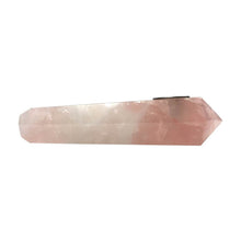 Load image into Gallery viewer, 4" Handmade Crystal Herb Pipe
