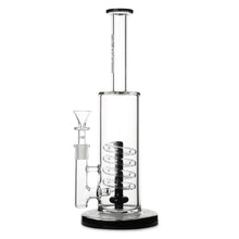 Load image into Gallery viewer, 12" Flared Water Pipe with Coiled Shower Head Perc
