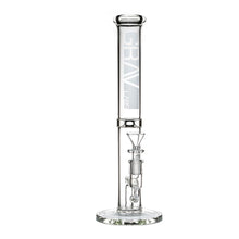 Load image into Gallery viewer, 12 Inch Straight Tube Bong with Fixed Downstem
