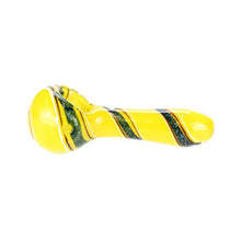 Load image into Gallery viewer, Yellow Peril Glass Spoon Pipe
