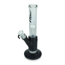 Load image into Gallery viewer, Black Cylinder Bong with 8-Arm Tree Perc
