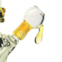 Load image into Gallery viewer, Bumblebee Honey Bubbler Oil Rig | Lion Glass
