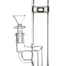 Load image into Gallery viewer, 12 Inch Straight Tube Bong with Fixed Downstem
