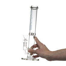 Load image into Gallery viewer, 12 Inch Straight Tube Bong with Fixed Downstem

