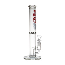Load image into Gallery viewer, 12 Inch Straight Tube Bong with Fixed Downstem

