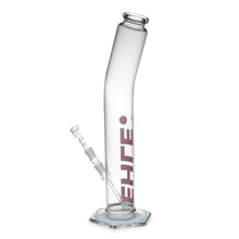 Load image into Gallery viewer, Bent Neck High Clear Cylinder Bong
