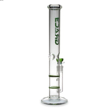 Load image into Gallery viewer, Straight Tube Bong with Fixed Inline and Honeycomb Perc
